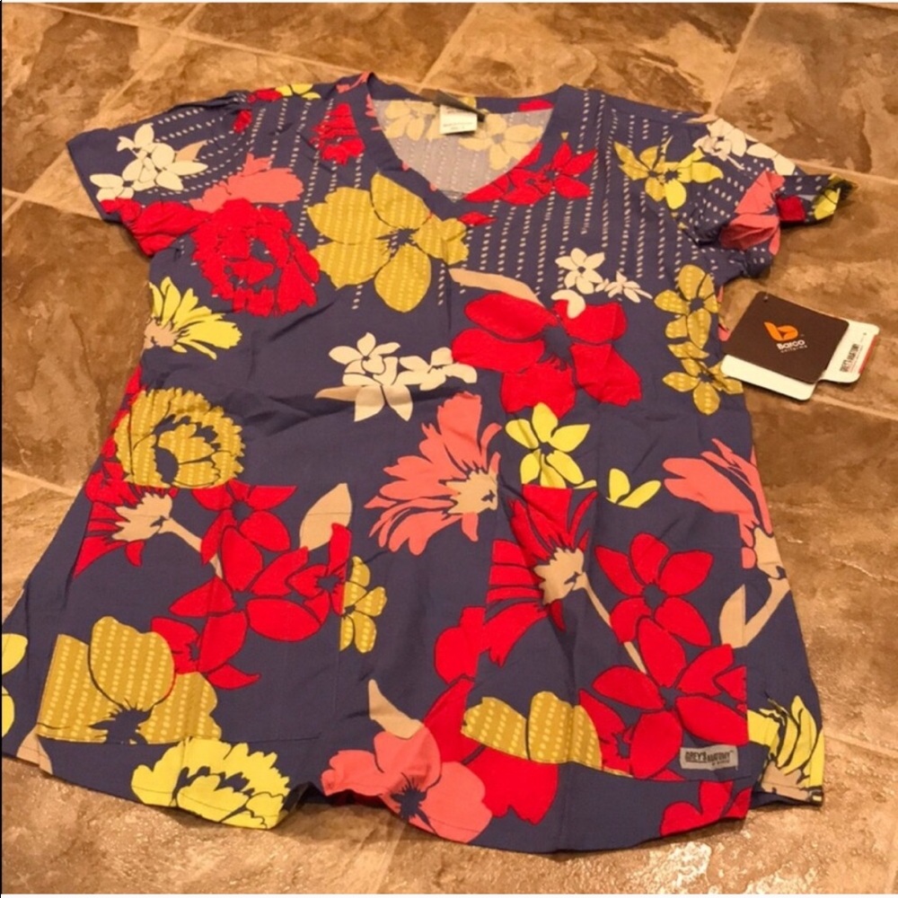 Greys Anatomy scrub top